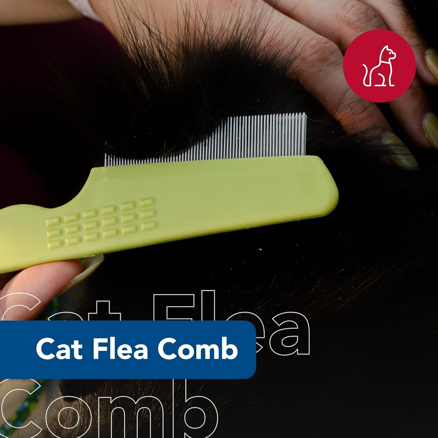 image:imageCoastal Pet Safari Cat Flea Comb Tick amp Flea Comb for Cats Avoid Dry Skin One Size