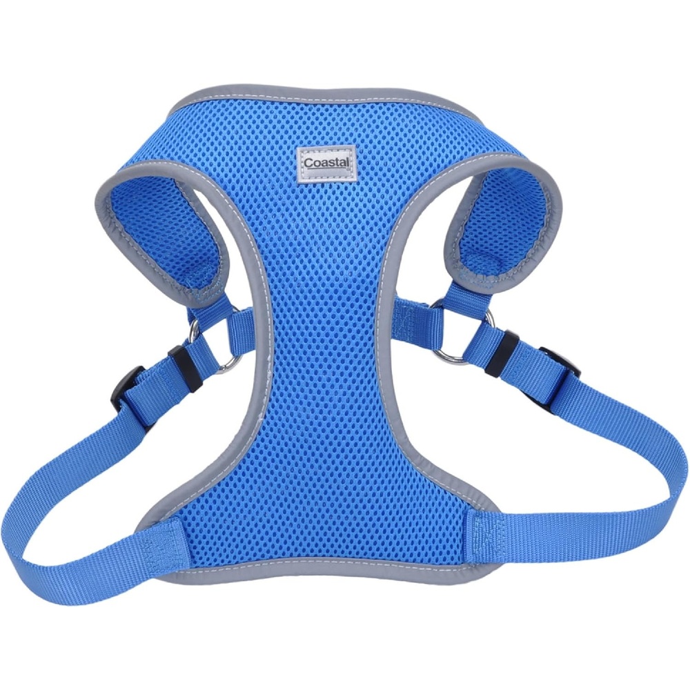 image:imageCoastal Pet Comfort Soft Reflective Wrap Adjustable Dog Harness NoPull Dog Harness for Small amp Large Dogs Purple 34 x 2029Blue Lagoon