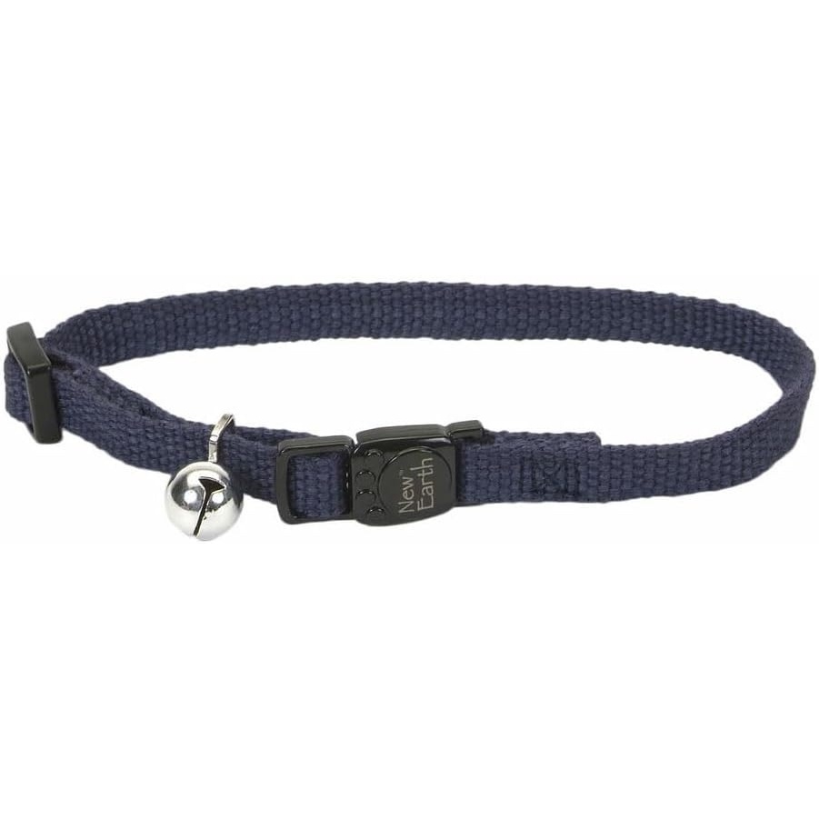 image:imageCoastal Pet New Earth Soy Adjustable Breakaway Cat Collar EcoFriendly OdorResistant and Adjustable Cat Collar Olive 38 x 812Indigo