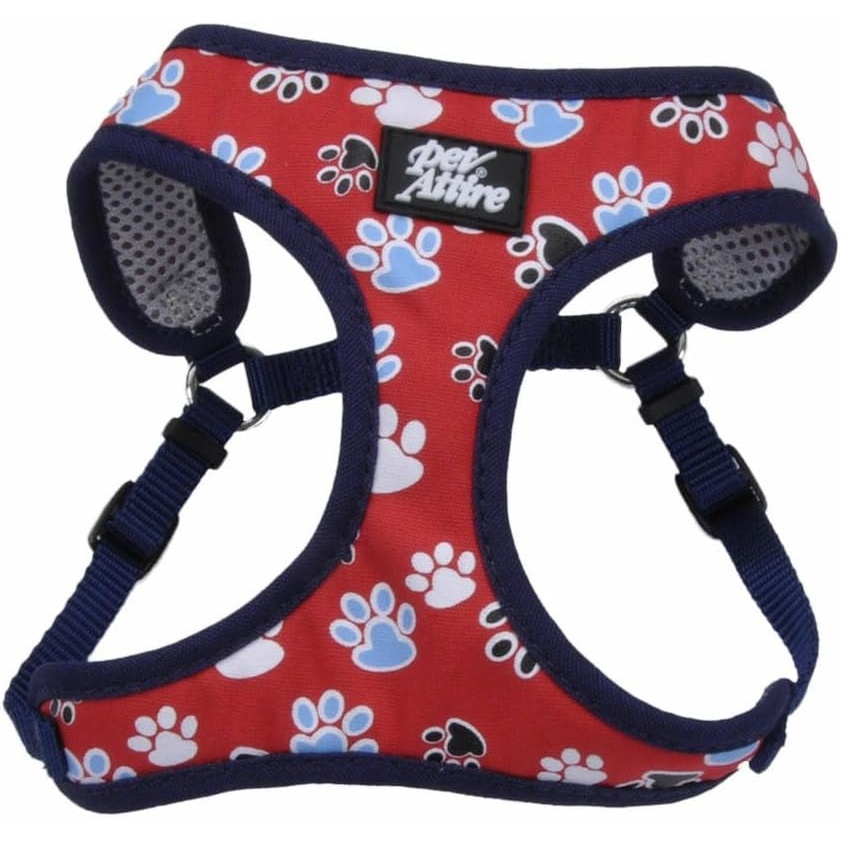 image:imageCoastal Pet Ribbon Designer Wrap Adjustable Dog Harness Large amp Small Dog Harness Breathable Mesh Harness for Dogs Pet Supplies for Dogs Red with Paws 38 x 141638 x 1416 Pack of 1