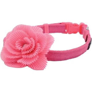 image:imageCoastal Pet  Lil Pals Microfiber Dog Collar  Pink with Pink Flower  38 x 68Pink with Pink Flower