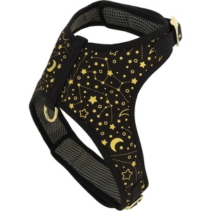 image:imageCoastal Pet Accent Metallic Adjustable Dog Harness  Adjustable Fit for Comfort with Secure Metal Buckle  Durable amp Lightweight Dog Harness  Bright Black Galaxy Extra Small  58 x 1416