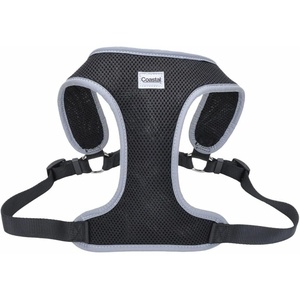 image:imageCoastal Pet Comfort Soft Reflective Wrap Adjustable Dog Harness  NoPull Dog Harness for Small amp Large Dogs  Purple  34 x 2029Black