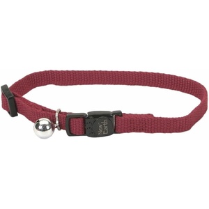 image:imageCoastal Pet New Earth Soy Adjustable Breakaway Cat Collar  EcoFriendly OdorResistant and Adjustable Cat Collar  Olive  38 x 812Cranberry