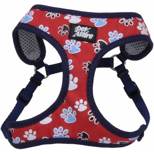 image:imageCoastal Pet Ribbon Designer Wrap Adjustable Dog Harness  Large amp Small Dog Harness  Breathable Mesh Harness for Dogs Pet Supplies for Dogs  Red with Paws 38 x 141638 x 1416 Pack of 1