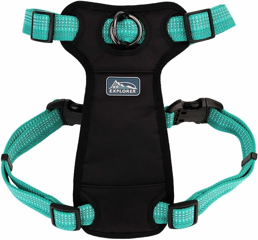 image:imageCoastal K9 Explorer Brights Reflective FrontConnect Harness Meadow 1 x 2030Lake