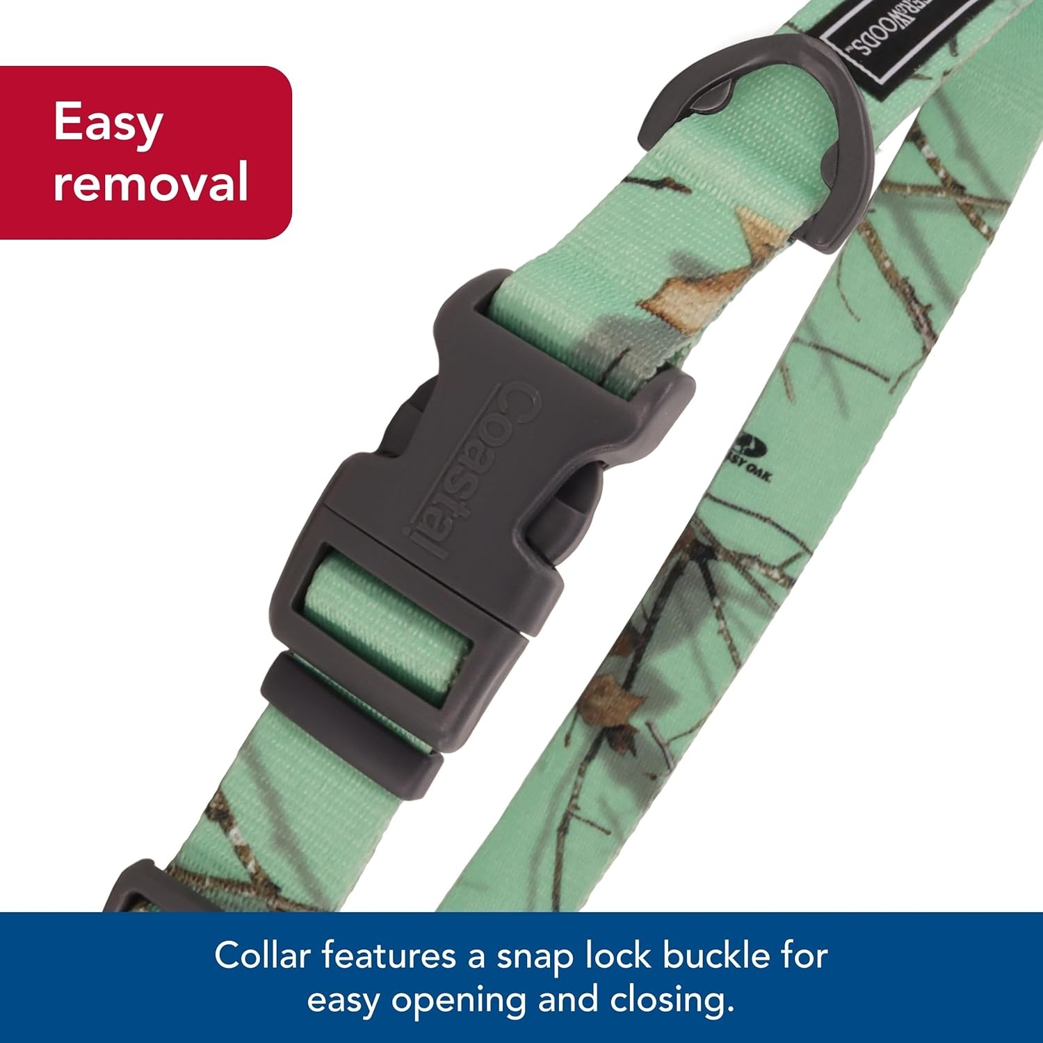 image:imageCoastal Pet Water amp Woods Adjustable Dog Collar Durable Dog Collar with Curved Snap Lock Buckle Patterned Collar for Dog Stylish amp Adjustable Safety Orange Medium 1 x 1420Country Roots Equinox
