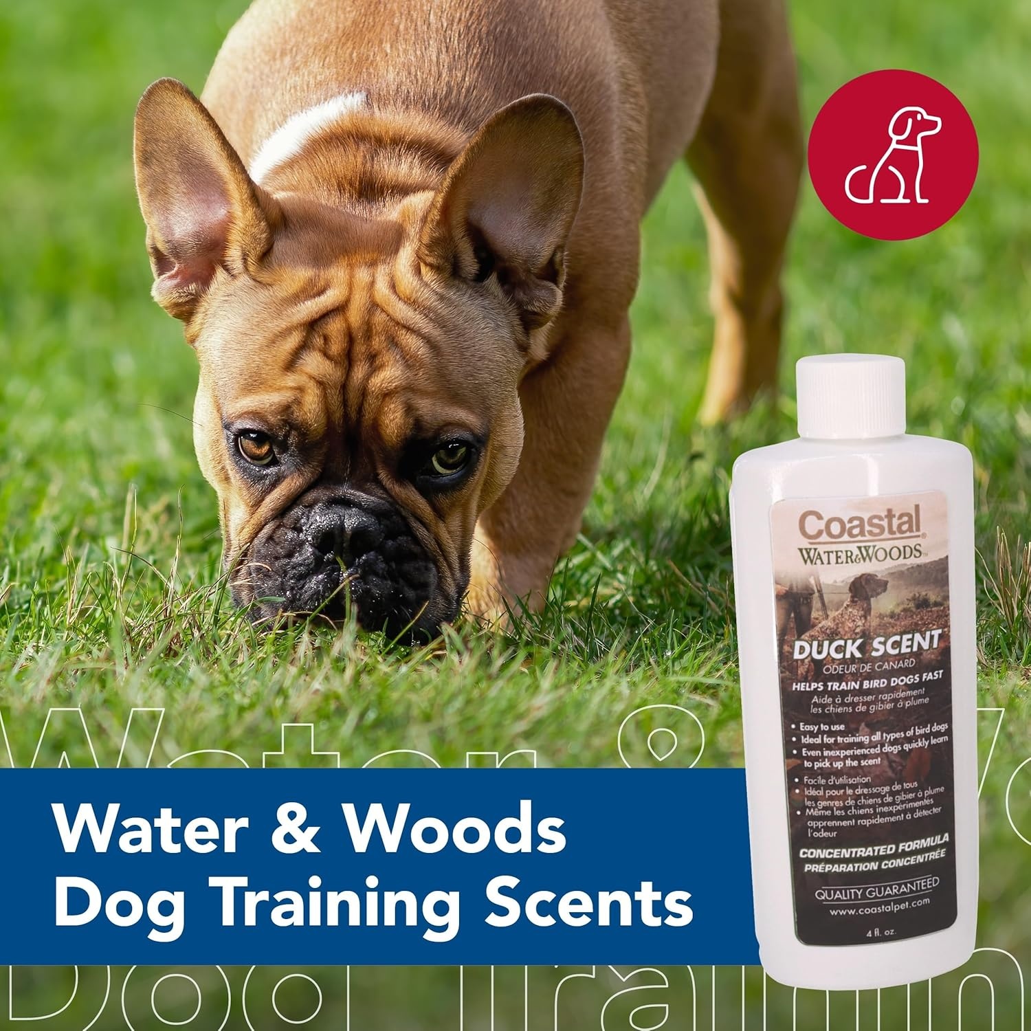 image:imageCoastal Pet Water amp Woods Dog Training Scents by Coastal Pet Maximum Potency Formula Concentrated Scent for Outdoor Training amp Hunting Pheasant 4 Fl Oz