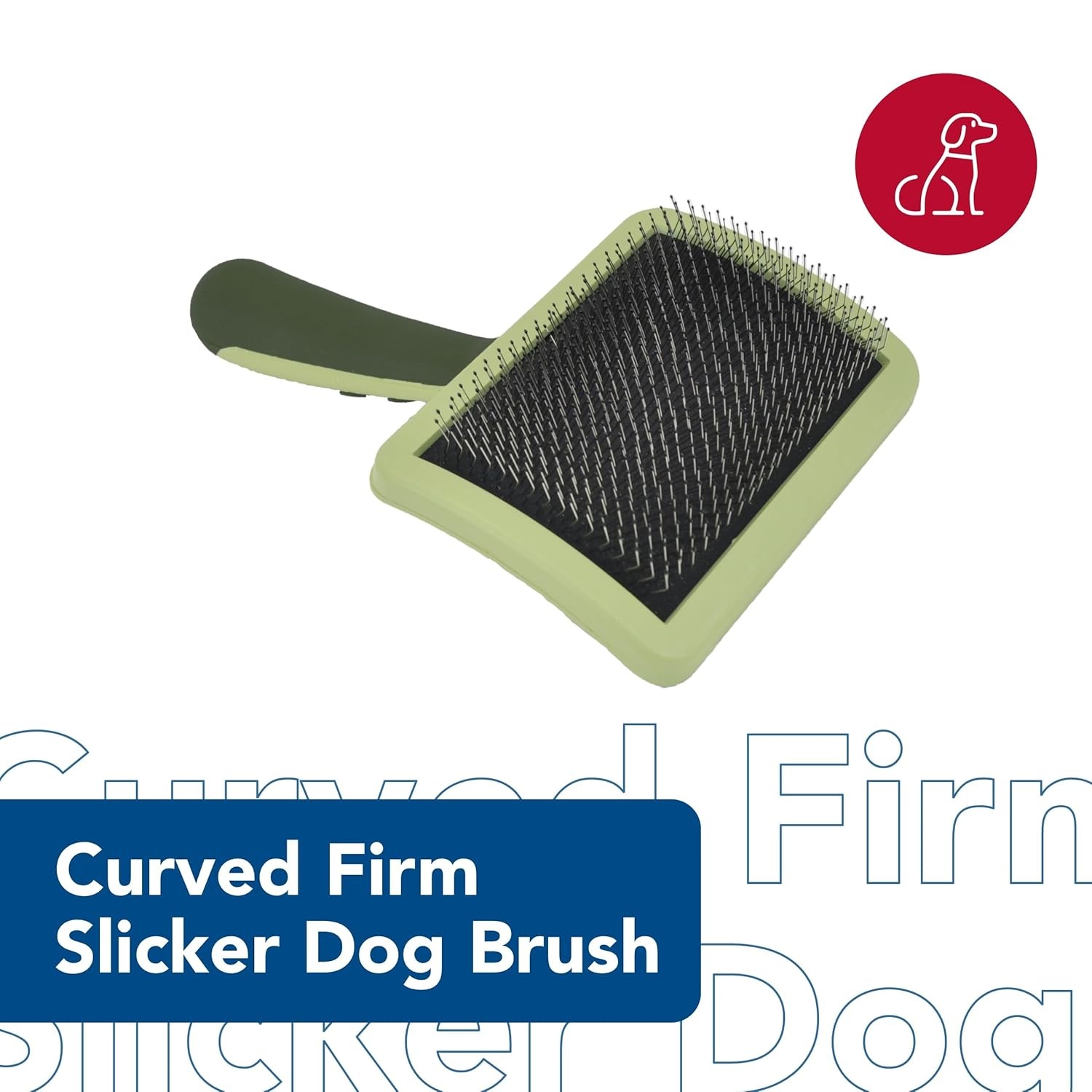 image:imageCoastal Pet Safari Curved Firm Slicker Brush For Dog Grooming and Detangling All Hair Types 65 x 306