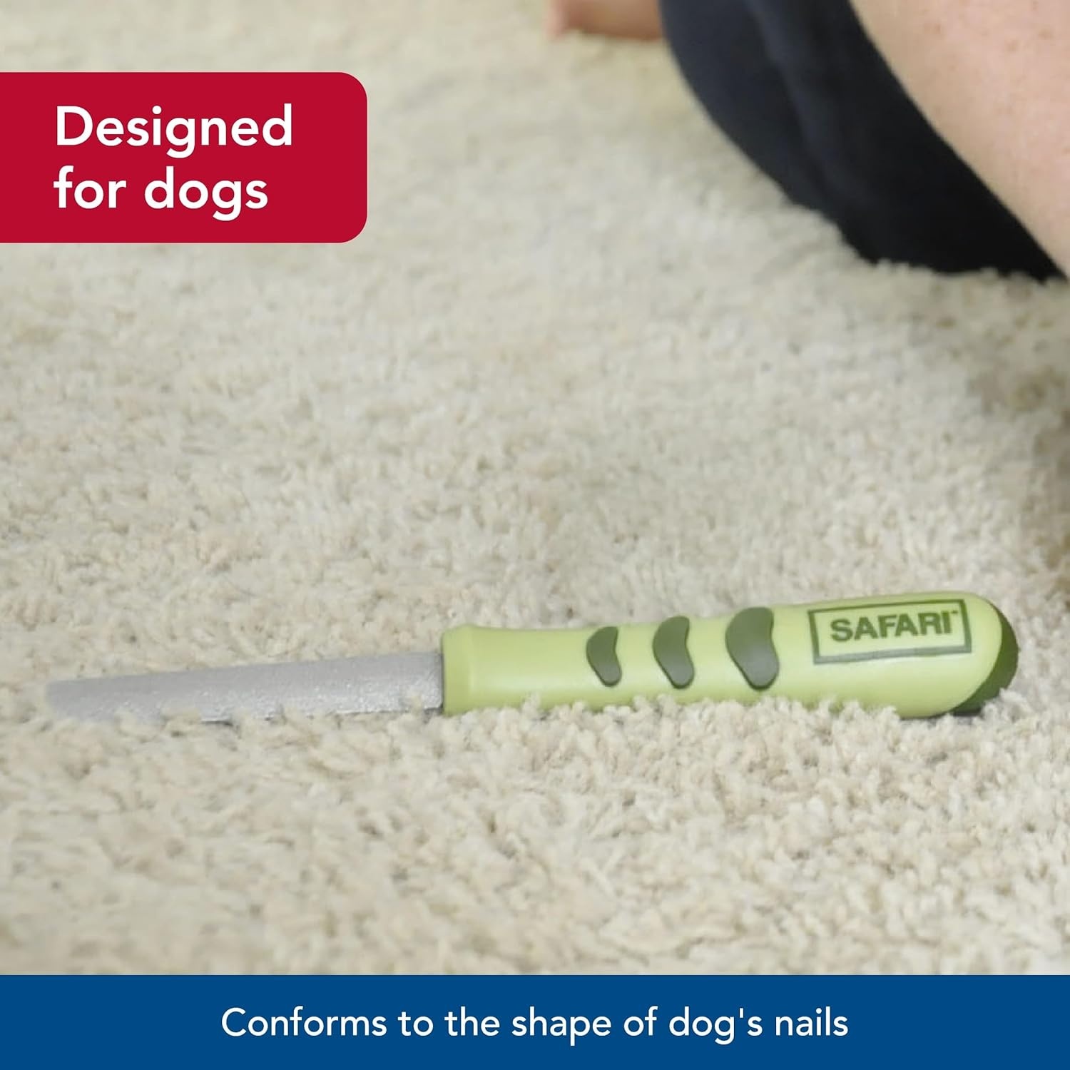 image:imageCoastal Pet Safari Dog Diamond Nail File Diamond Finish for Smooth Nails Removes Burs from Outdoor amp Indoor Dogs One Size