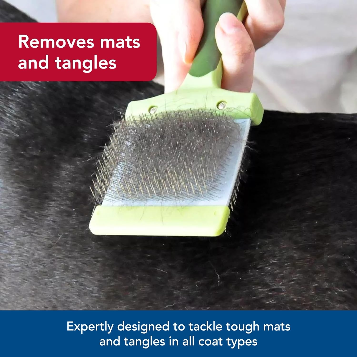 image:imageCoastal Pet Safari Dog Flexible Slicker Brush Dog Brush for Shedding Undercoat Rake amp Grooming Tools for Small amp Medium Pets MediumNO Color