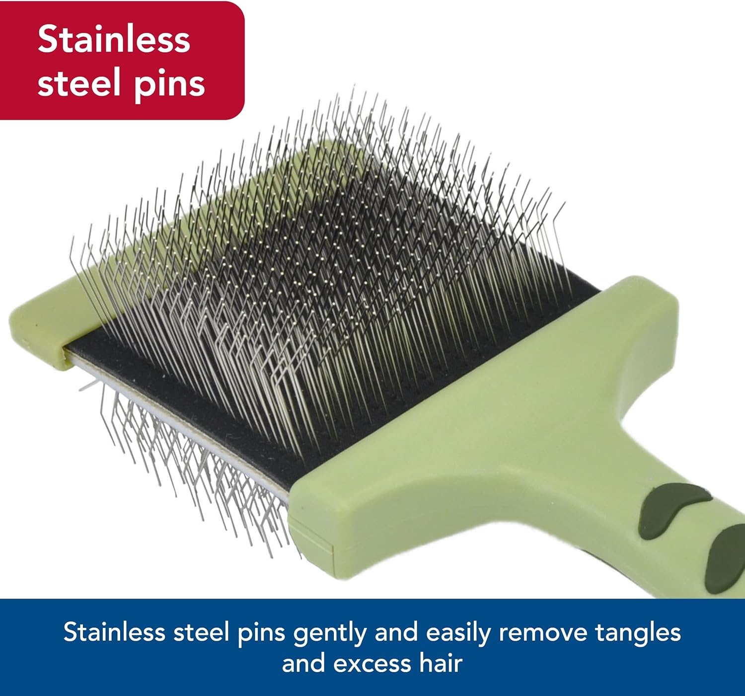 image:imageCoastal Pet Safari Dog Flexible Slicker Brush Dog Brush for Shedding Undercoat Rake amp Grooming Tools for Small amp Medium Pets MediumNO Color