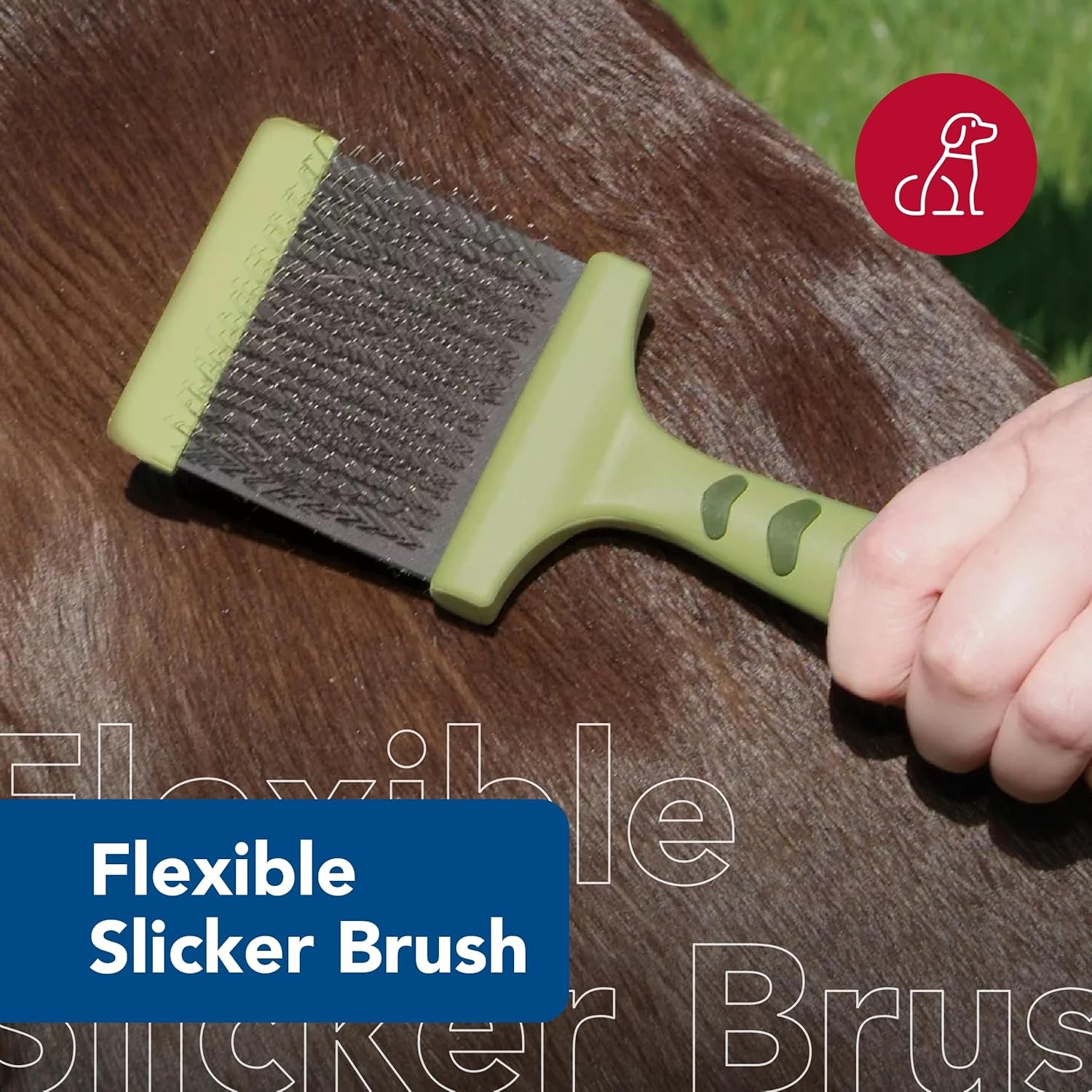 image:imageCoastal Pet Safari Dog Flexible Slicker Brush Dog Brush for Shedding Undercoat Rake amp Grooming Tools for Small amp Medium Pets MediumNO Color
