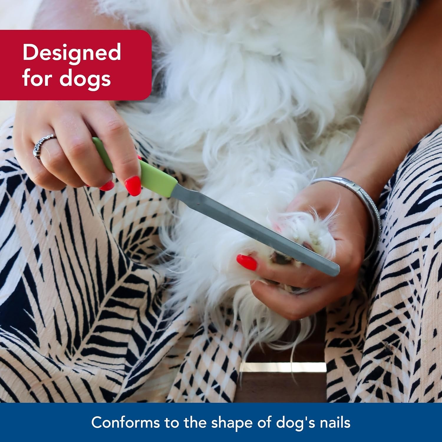 image:imageCoastal Pet Safari Dog Nail File Ensure a Smooth Finish After Cutting Remove Burs from Outdoor amp Indoor Dogs One Size