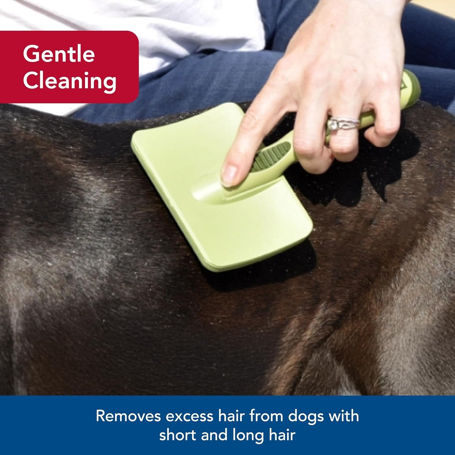 image:imageCoastal Pet Safari Dog Soft Slicker Brush Dog Grooming Brush for Shedding for Dogs with Short Medium and Long Hair Medium 625 x 35No Color