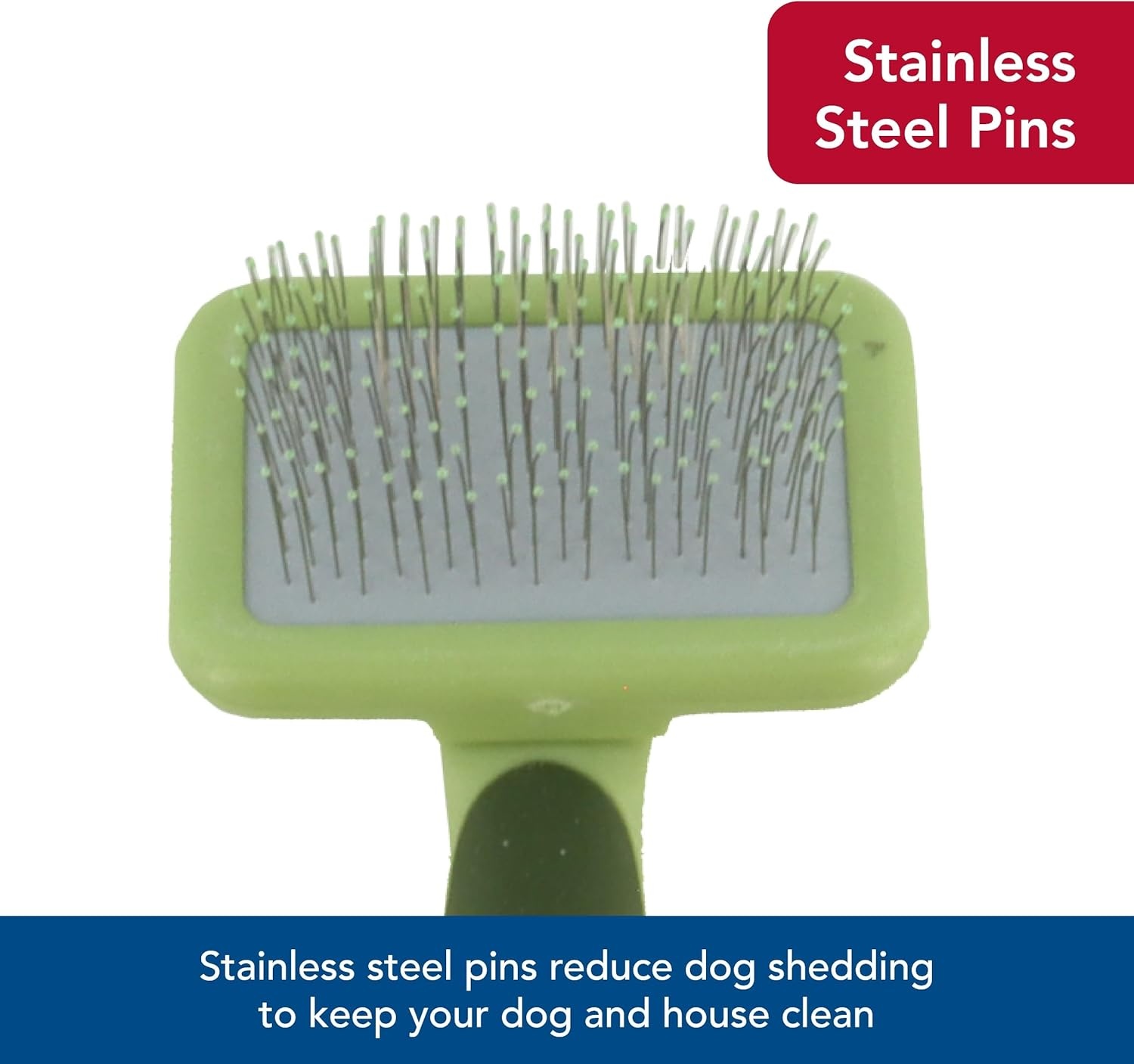image:imageCoastal Pet Safari Dog Soft Slicker Brush Dog Grooming Brush for Shedding for Dogs with Short Medium and Long Hair Medium 625 x 35No Color