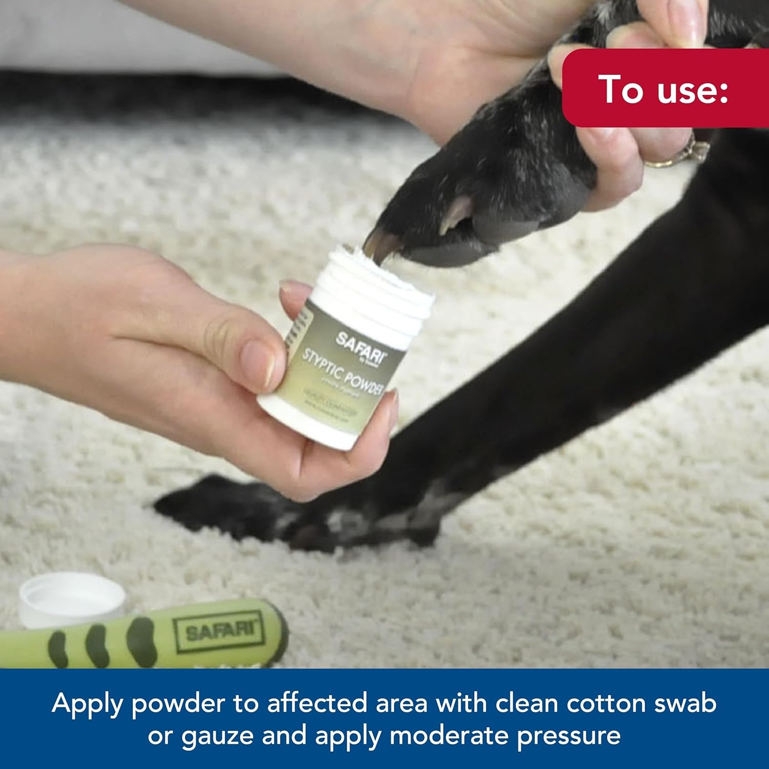 image:imageCoastal Pet Safari Pet Styptic Powder Blood Clotting Powder for Pet and Dog First Aid Kit and Grooming One Size