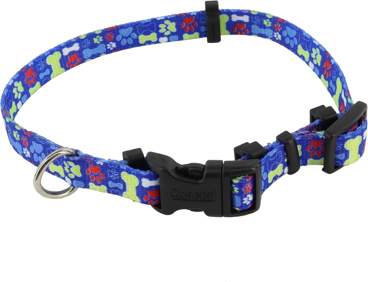 image:imageCoastal Pet SecureAway Collar Protector for Flea Collars Adjustable pet Accessory Protective Flea Collar for Dogs amp Puppy Multi Bones 58 x 812
