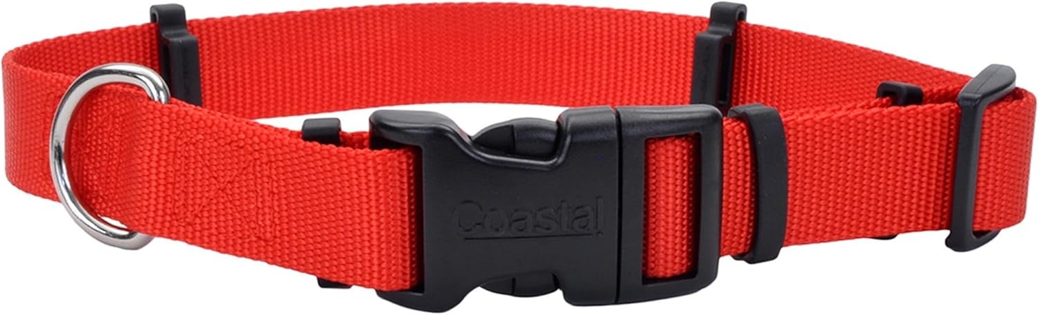 image:imageCoastal Pet SecureAway Collar Protector for Flea Collars Adjustable pet Accessory Protective Flea Collar for Dogs amp Puppy Red 58 x 1014multicolor