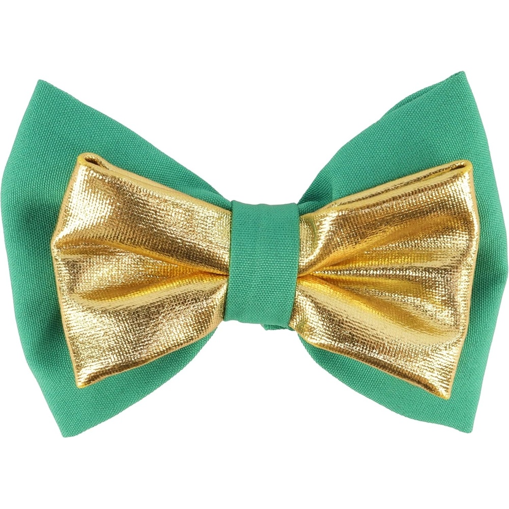 image:imageCoastal Pet Accent Metallic Dog Collar Embellishment One Size Green BowtieGreen Bowtie