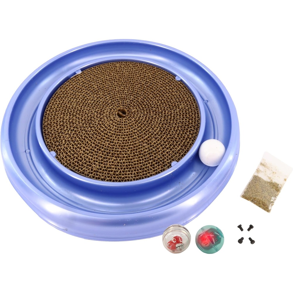 image:imageCoastal Pet Turbo Pet Cat Bundle Assorted Ball Pack amp Scratcher Cat Toy