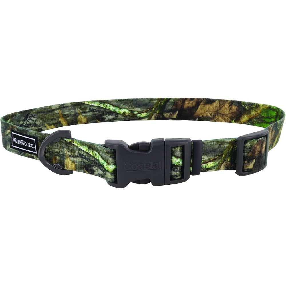 image:imageCoastal Pet Water amp Woods Adjustable Dog Collar Durable Dog Collar with Curved Snap Lock Buckle Patterned Collar for Dog Stylish amp Adjustable Safety Orange Medium 1 x 1420NWTF Obsession