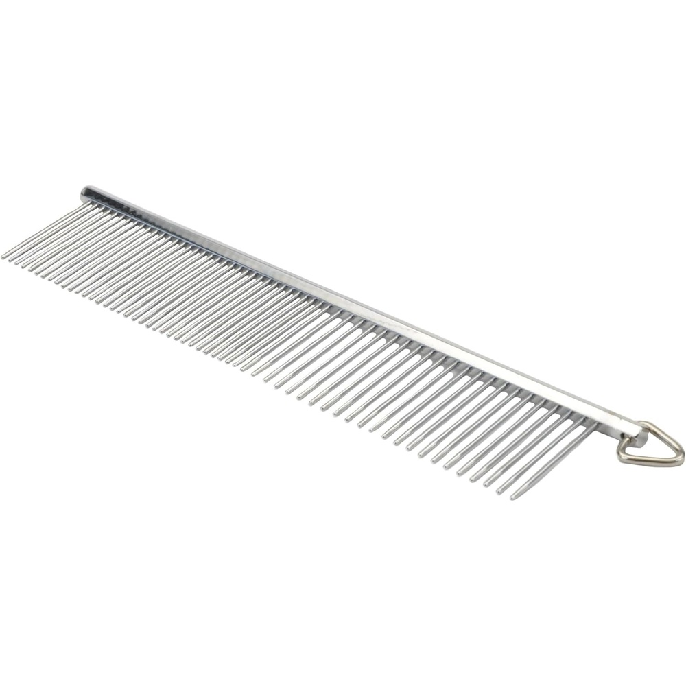 image:imageCoastal Pet Safari Dog Grooming Comb for Medium and Coarse Coats ExtraLong Rotating Teeth Undercoat Rake for Coarse Coats 7 14714Inch Large