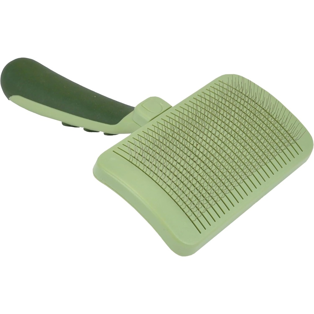 image:imageCoastal Pet Safari Dog SelfCleaning Slicker Brush Dog Deshedding Brush Prevents Mats and Tangled Hair For Dogs with Short or Long Hair Medium 425 x 406Medium