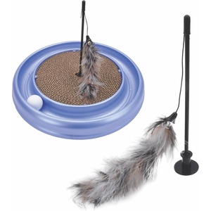image:imageCoastal Pet  Turbo Pet Cat Bundle  Teaser Cat Toy amp Scratcher Cat Toy