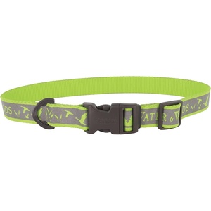 image:imageCoastal Pet  Water amp Woods Adjustable Reflective Dog Collar  Durable amp Patterned Dog Collar  3M Reflective Material Maximizes Dog Visibility  Water amp Woods Lime Large  1 x 1826Green