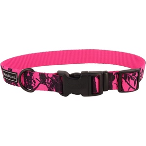 image:imageCoastal Pet  Water amp Woods Blaze Adjustable Patterned Dog Collar by Coastal Pet  Durable SnapLock Buckle  Highly Visible with Forest Silhouette Pattern  Orange Tree Medium  1 x 1420Neon Pink Tree