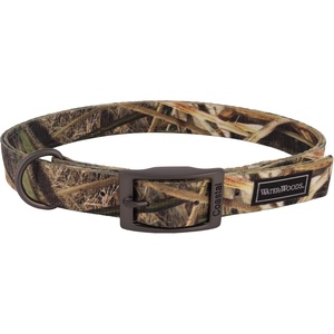 image:imageCoastal Pet  Water amp Woods DoublePly Dog Collar  Durable Comfortable Adjustable Buckle  Shadow Grass Blades Pattern Medium  1 x 20Shadow Grass Blades