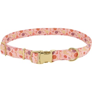 image:imageCoastal Pet Accent Metallic Adjustable Dog Collar  Comfortable Dog Collar  Sturdy Metal Buckle  Functional amp Aesthetic for Pets  Bright Black Galaxy 58 x 1218Delicate Pink Flowers