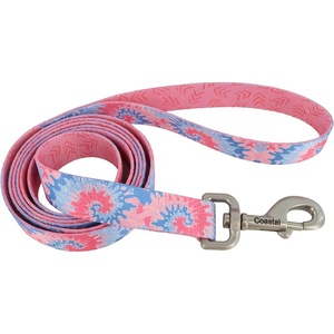 image:imageCoastal Pet Sublime Dog Leash  Dog Walking Leash  Fashionable DualPattern Design with Colorful amp Trendy Pattern  Sunflower with Green Argyle 1 x 6Pink Tie Dye with Pink Arrows