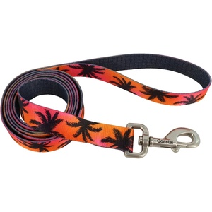 image:imageCoastal Pet Sublime Dog Leash  Dog Walking Leash  Fashionable DualPattern Design with Colorful amp Trendy Pattern  Sunflower with Green Argyle 1 x 6Sunset Palms with Black Grid