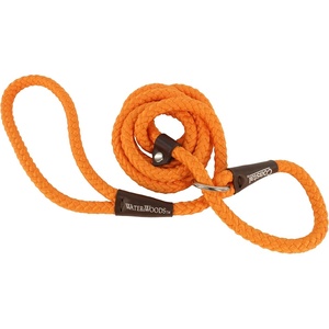 image:imageWater amp Woods Braided Rope Dog Slip Leash by Coastal Pet  HeavyDuty Dog Leash  Comfortably Accommodate Various Sizes  Easy Slip Design  Green amp White 12 x 6Safety Orange