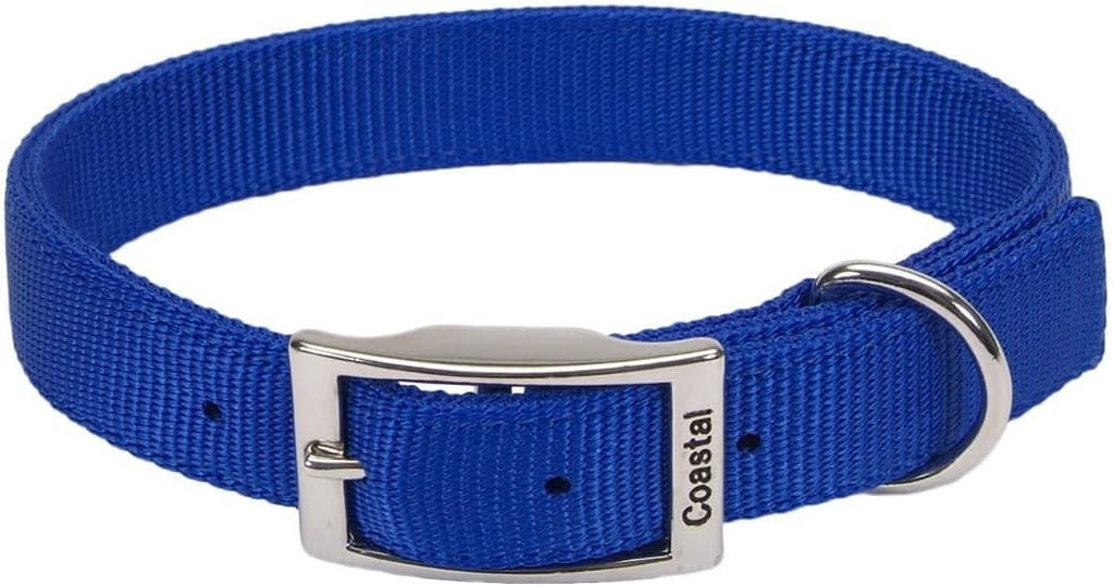 image:imageCoastal Pet DoublePly Dog Collar Pink Bright 1 x 22Blue