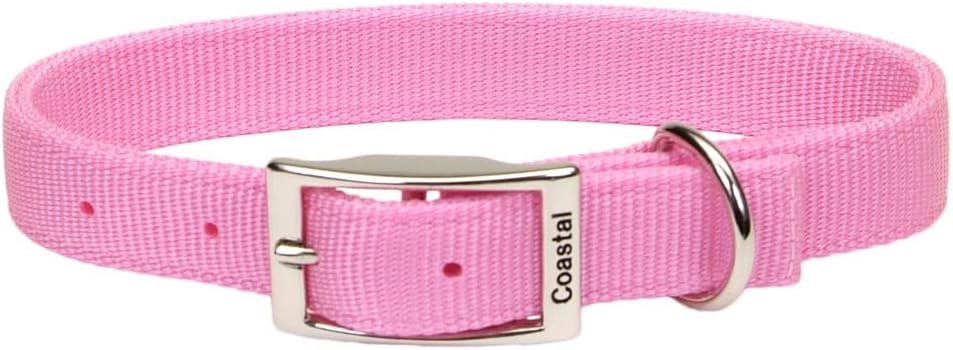 image:imageCoastal Pet DoublePly Dog Collar Pink Bright 1 x 22Pink Bright