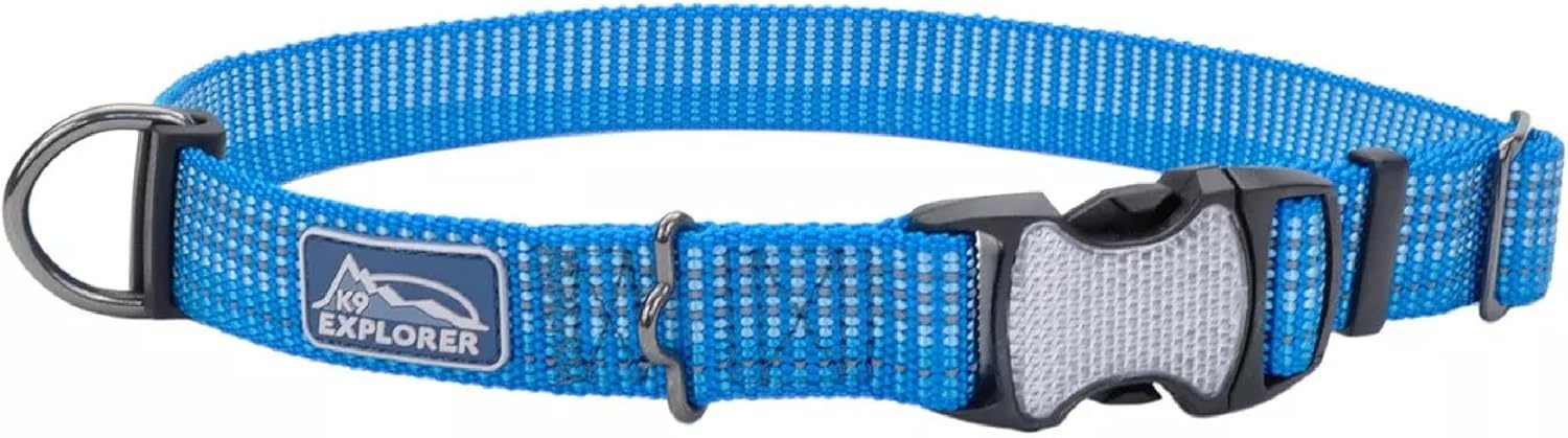 image:imageCoastal Pet K9 Explorer Brights Reflective Adjustable Dog Collar Lake 58 x 1014Lake