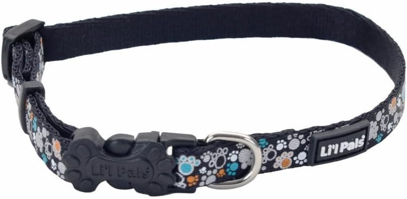 image:imageCoastal Pet Lil Pals Reflective Dog Collar Teal Orange Paws 38 x 68Teal Orange Paws