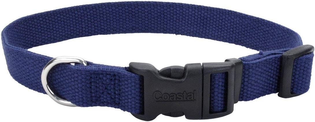 image:imageCoastal Pet New Earth Soy Adjustable Dog Collar Cranberry 34 x 1218Indigo