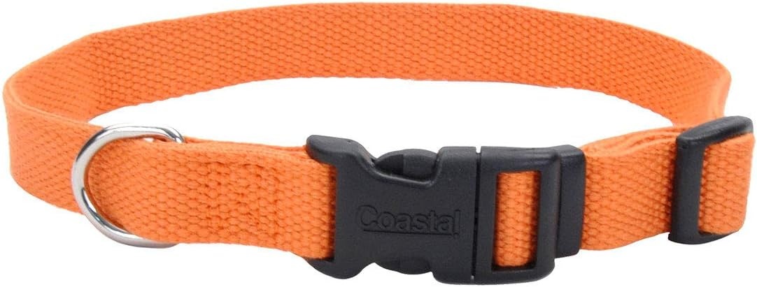 image:imageCoastal Pet New Earth Soy Adjustable Dog Collar Cranberry 34 x 1218Pumpkin