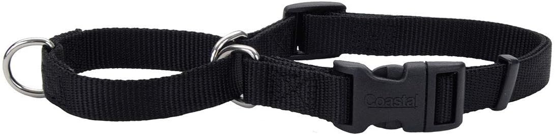 image:imageCoastal Pet No Slip Martingale Adjustable Dog Collar with Buckle Red 38 x 1012Black