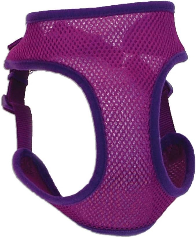 image:imageCoastal Pet Comfort Soft Wrap Adjustable Dog Harness Comfortable Harness for Dog Adjustable Fit Easy Stepin Design Breathable Fabric Mesh Lime 58 x 1619Orchid