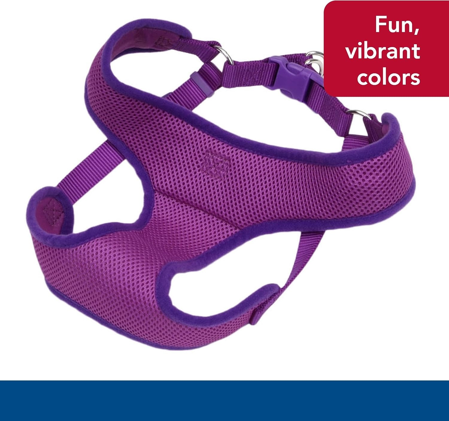 image:imageCoastal Pet Comfort Soft Wrap Adjustable Dog Harness Comfortable Harness for Dog Adjustable Fit Easy Stepin Design Breathable Fabric Mesh Lime 58 x 1619Orchid