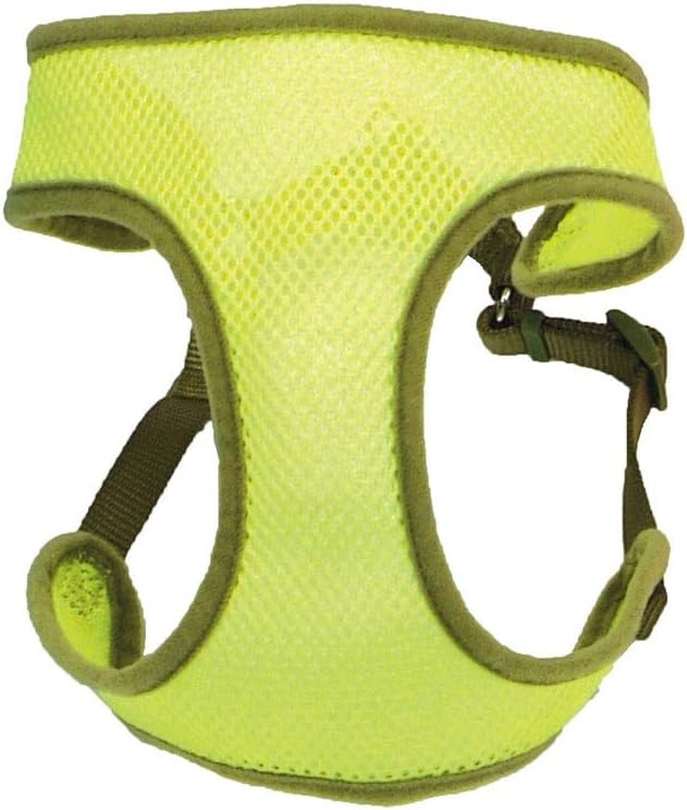 image:imageCoastal Pet Comfort Soft Wrap Adjustable Dog Harness Comfortable Harness for Dog Adjustable Fit Easy Stepin Design Breathable Fabric Mesh Lime 58 x 1619Lime