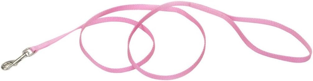 image:imageCoastal Pet SinglePly Dog Leash Sturdy Pet Leash Comfortable amp Stylish Resists Fraying Vibrant amp FadeResistant Color Lime 1 x 6Pink Bright