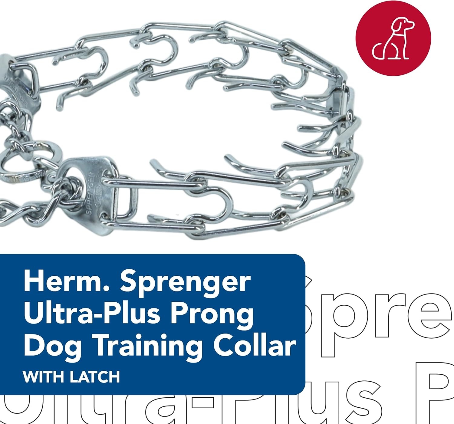 image:imageHerm Sprenger Pinch Dog Collar with Quick Release Snap LRGl