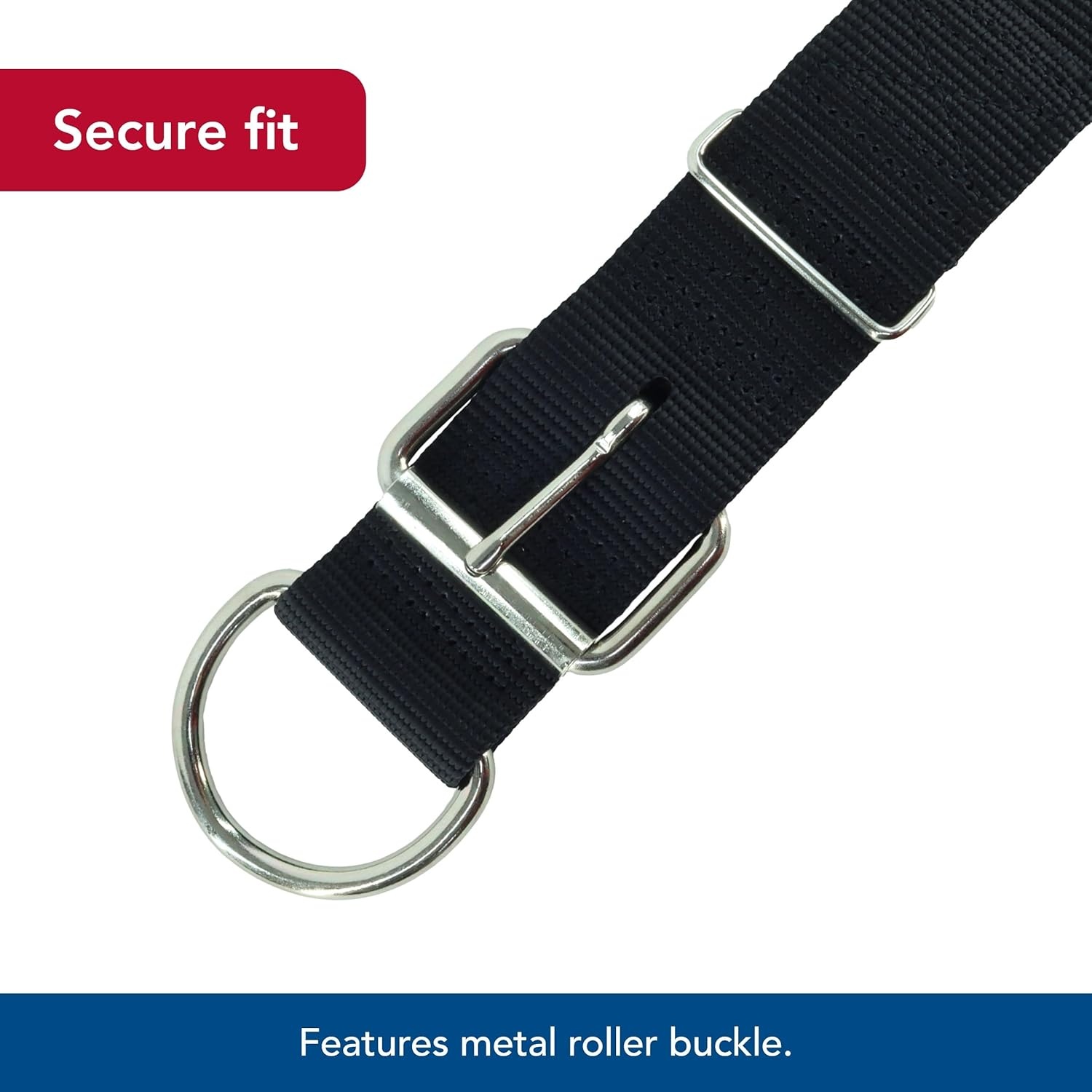 image:imageMacho Dog DoublePly Nylon Collar with Roller Buckle22 Pack of 1