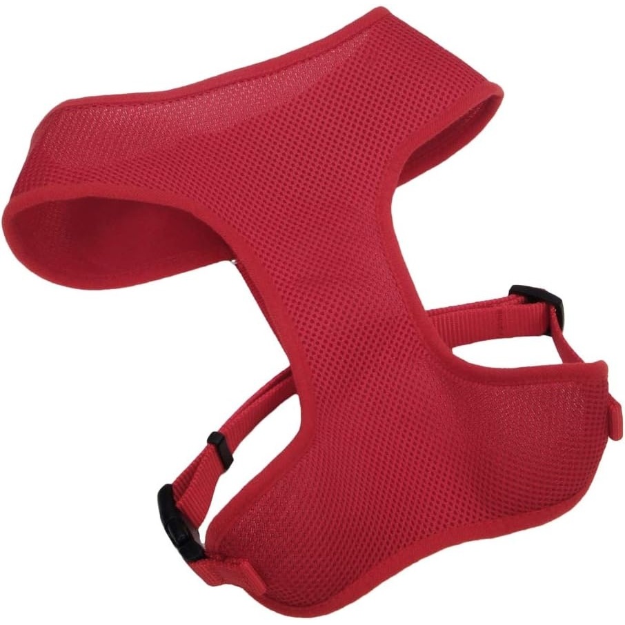 image:imageCoastal Comfort Soft Adjustable Dog Harness Black 58 x 1619Red